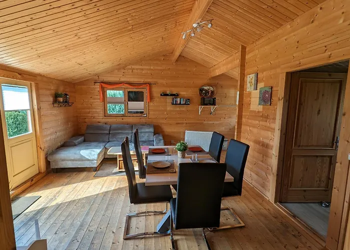 別荘 Blockhaeuser An Der Mueritz Ludorf